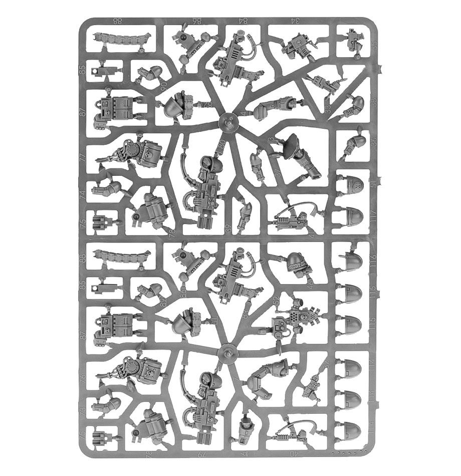 Warhammer 40,000 : Space Marines - Devastator Squad